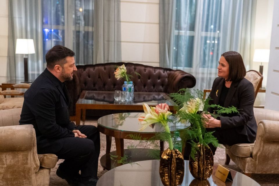 Зеленский и Тихановская договорись о свержении Лукашенко