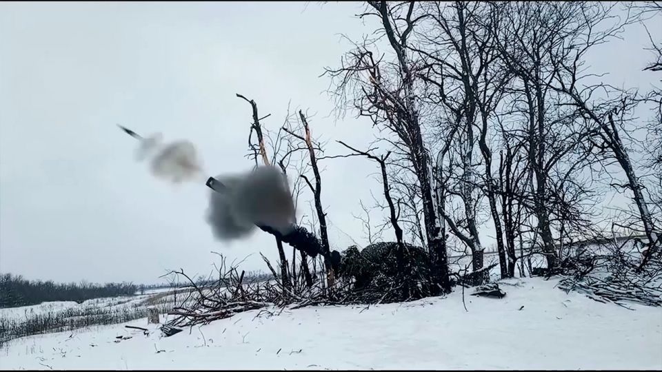 «Мста-Б» ГрВ «Днепр» уничтожила опорный пункт ВСУ в районе Орехова