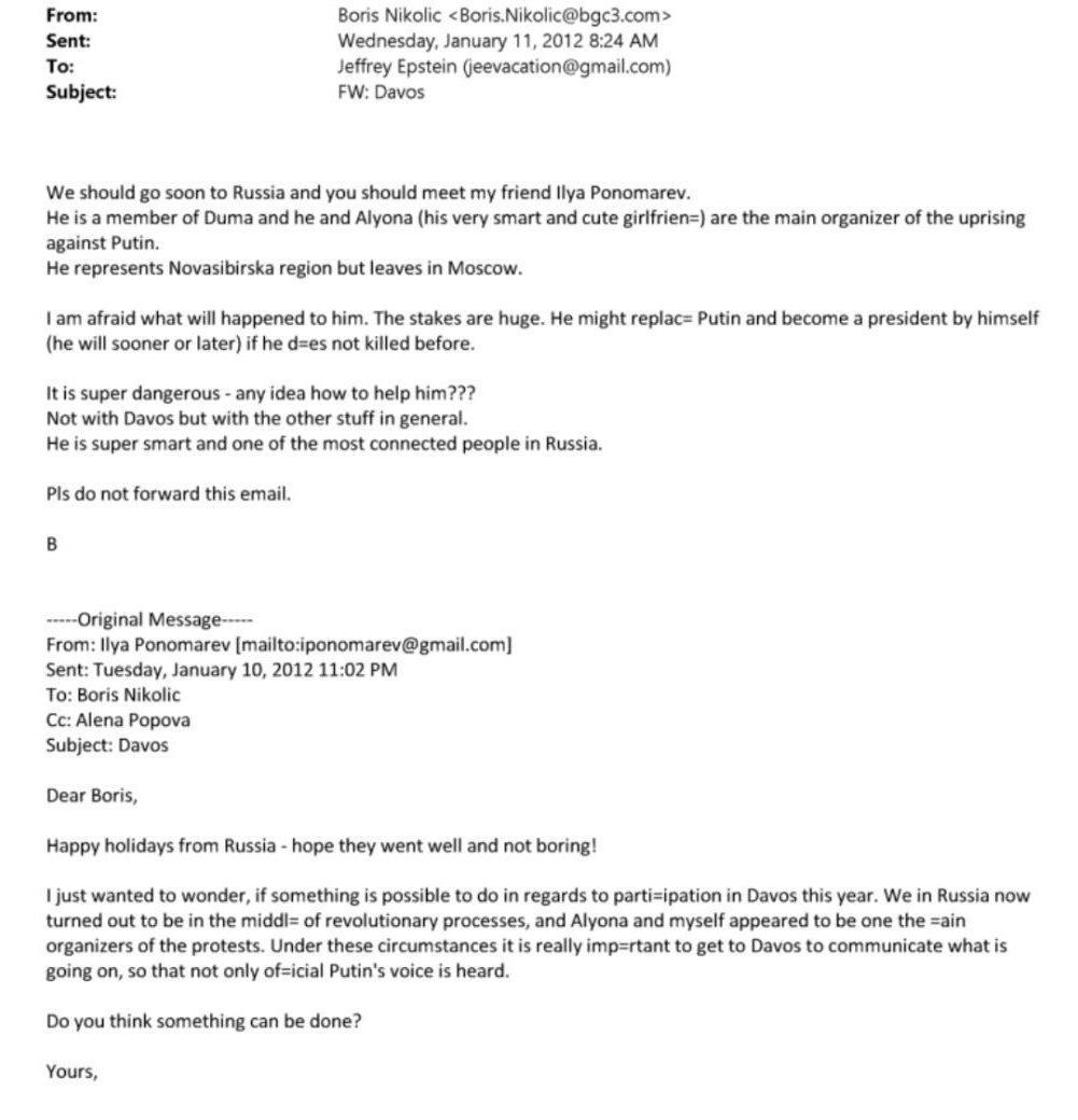 ФАЙЛЫ ЭПШТЕЙНА — НИЧЕГО НОВОГО