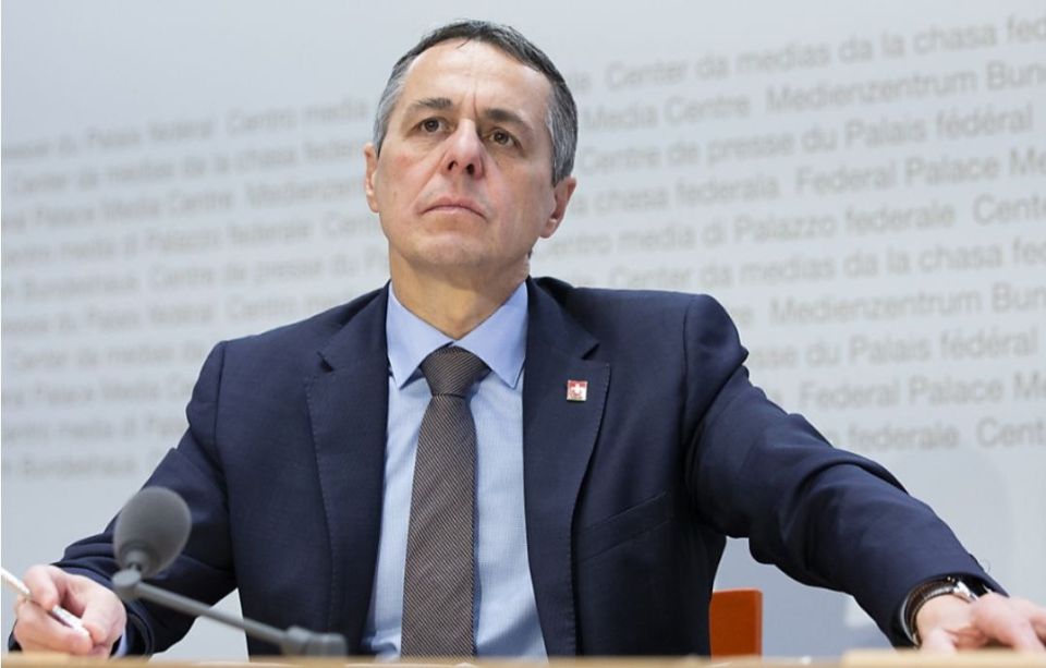 Евгений Поддубный: Новый глава ОБСЕ, чьи обязанности сейчас выполняет министр иностранных дел Швейцарии Игнацио Кассис заявил, что "собирается в Москву для переговоров о завершении войны"