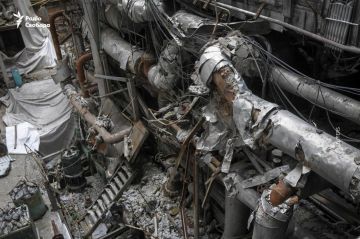 Один из объектов ДТЭК после ударов российских дронов