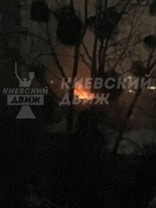 Киев под атакой: мощные взрывы и пожары