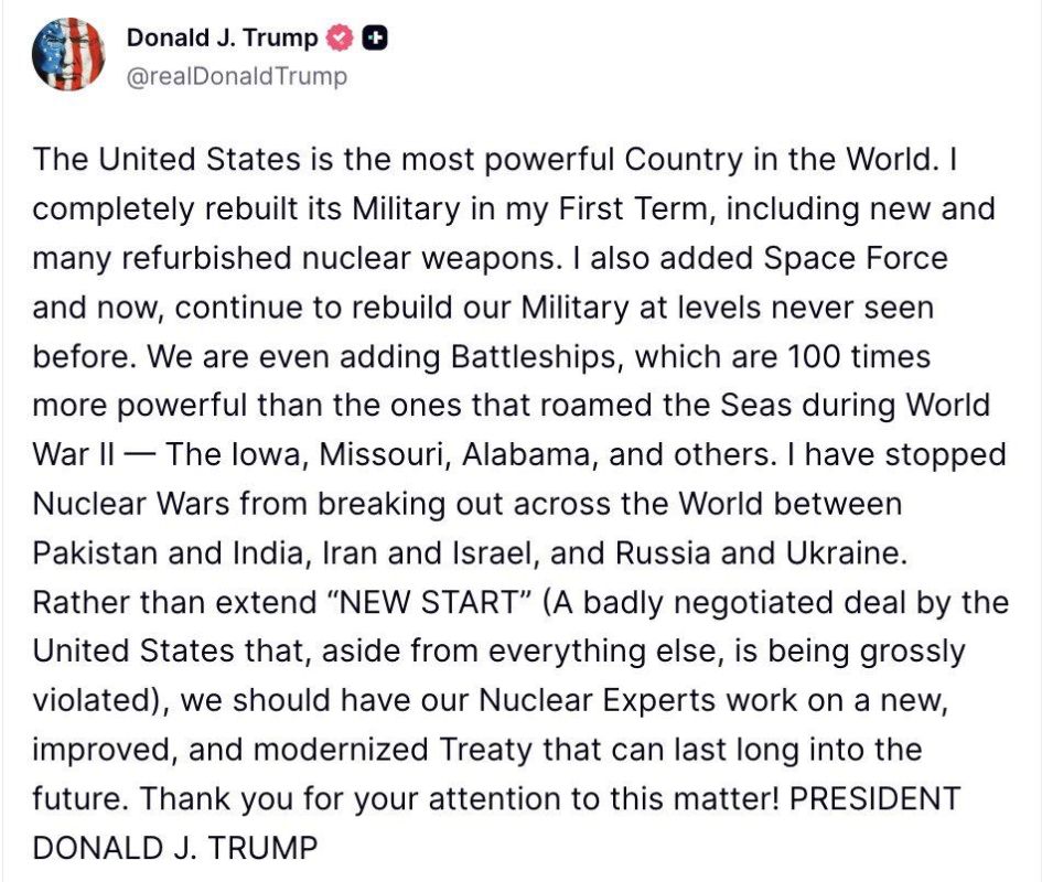 Я предотвратил начало ядерной войны между Россией и Украиной, — Трамп