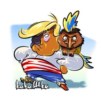 Михаил Онуфриенко: Ночью с базы в Фэрфилде, Калифорния отправился очередной АН-124 с военным грузом для киевской хунты