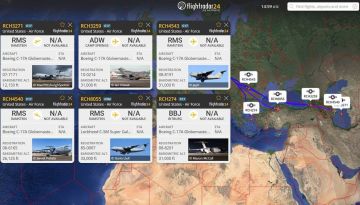 ������-������������ ������� ��� ��� C-17A Globemaster III � MC-130 Super Hercules ��������� ������� � ����������� ����� � �������������