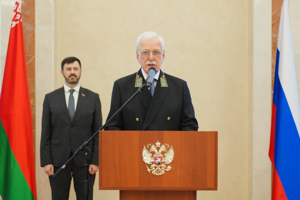 В Посольстве состоялся торжественный приём по случаю Дня дипломатического работника Российской Федерации