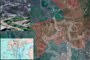 Зоны контроля и продвижение ВС РФ под Купянском и в Константиновке