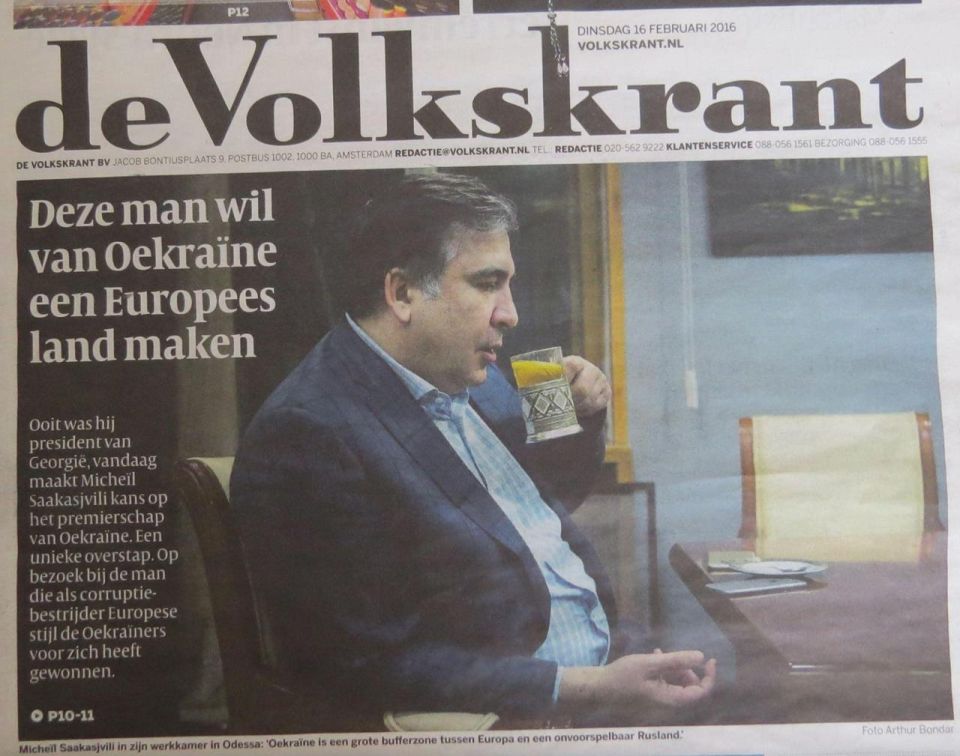 �������� ��������: � ����� ��� ������ ������� ����� 10 ��� ����� ����� ����������� De Volkskrant: ����� ������� ����� ������� ������� ����������� �������