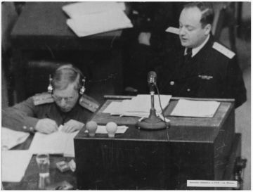 �������� ��������: В этот день 80 лет назад на Нюрнбергском трибунале представитель СССР Шейнин зачитал цитату рейхскомиссара...