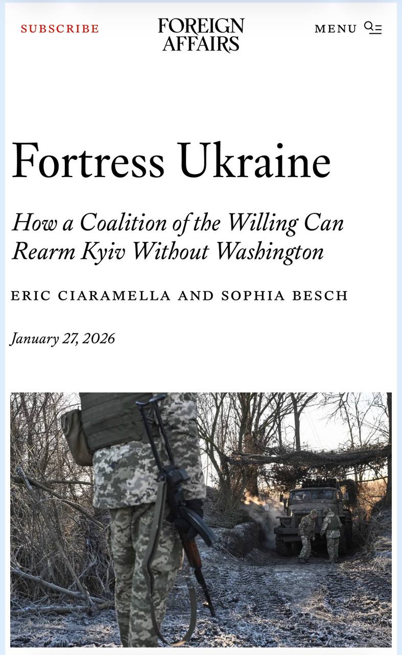 Алексей Журавлев: Европа теперь вынуждена моделировать сценарии войны и мира без Вашингтона как якоря - Foreign Affairs