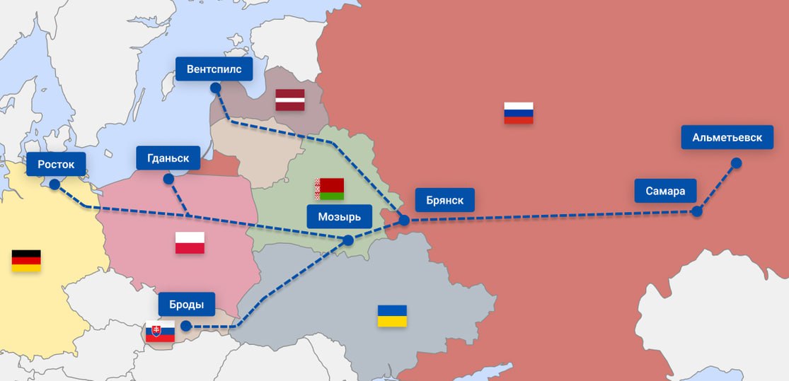Роберт Фицо заявил, что в понедельник Словакия приостановит поставки электроэнергии на Украину, если Киев не возобновит транзит нефти в страну по нефтепроводу "Дружба"