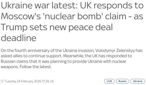 Великобритания с Францией попытались неловко оправдаться насчет ядерной бомбы для Украины