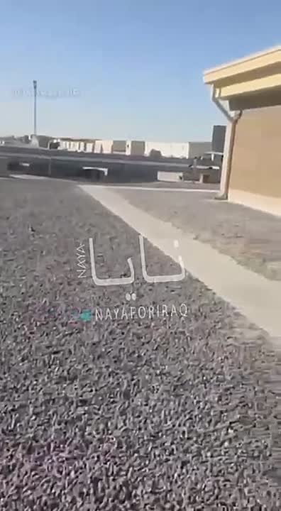 На видео — прямое попадание БпЛА Shahed-136 по базе Али Аль-Салем в Кувейте;