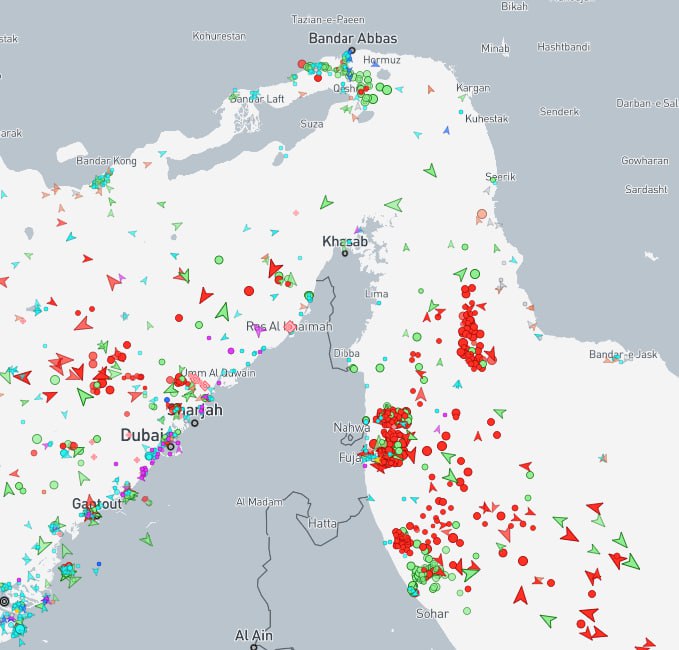 Обстановка в Ормузском проливе на данный момент