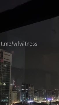 Новые кадры пусков ракет ПВО в Абу-Даби