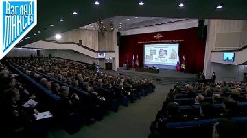 Глава МВД Владимир Колокольцев выступил на ежегодном расширенном заседании коллегии Министерства внутренних дел России