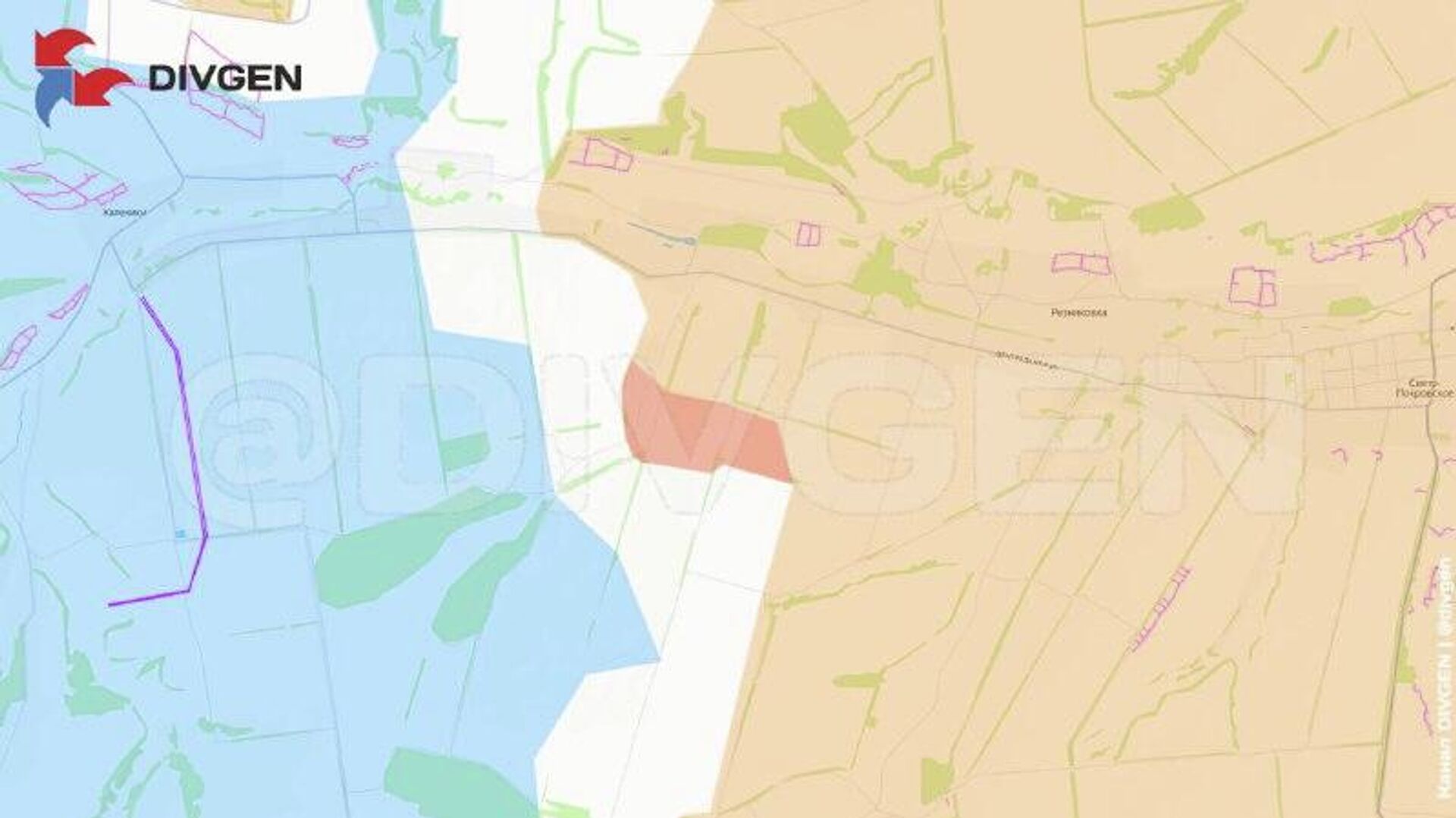 На Славянском направлении штурмовые группы ВС РФ заняли новые позиции южнее Резниковки, сообщает "DivGen"