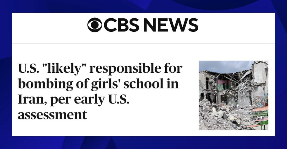 Ракетный удар по школе для девочек в Иране "скорее всего" нанесли США, признают CBS News со ссылкой на источники