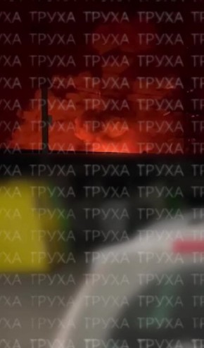 В Киеве пожар после прилётов