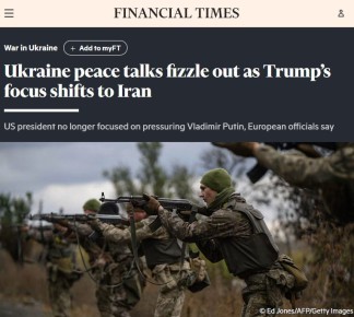 Переговоры в тупике: Трамп теряет интерес к Украине на фоне войны с Ираном, — Financial Times