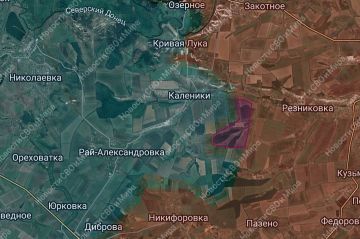 Продвижение ВС РФ южнее Резниковки