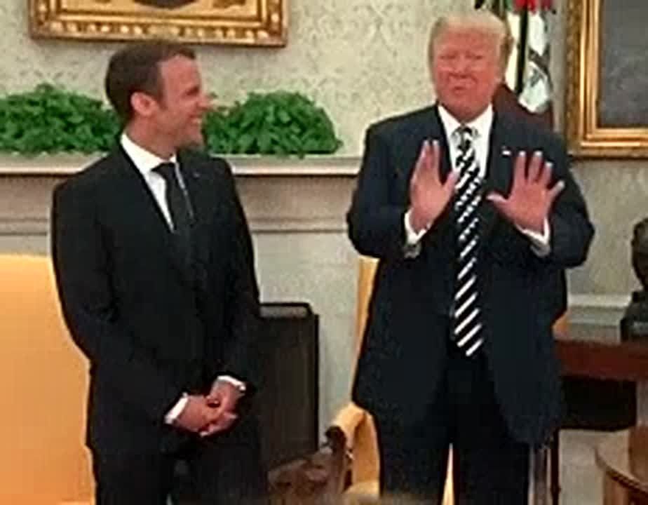 Макрон скоро покинет пост — такое заявление сделал Трамп