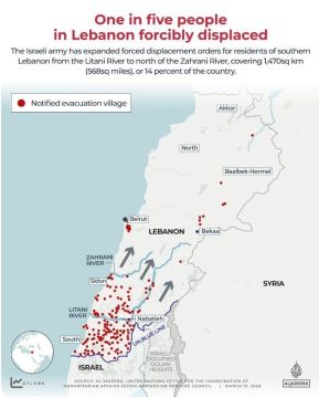 Ни разу не агрессоры Нетаньяху собираются забрать треть Ливана и присоединить к аннексированным у Сирии Голанским высотам
