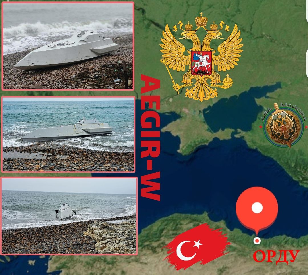 Два майора: Американский беспилотный надводный аппарат прибило к берегам Турции