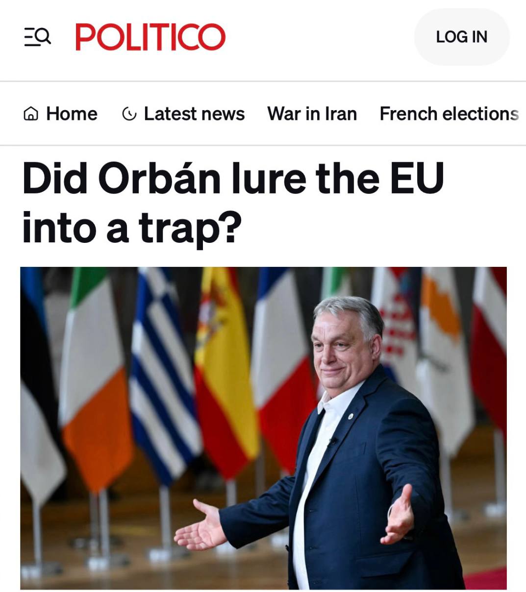 «Заманил ли Орбан ЕС в ловушку?»: Европейские лидеры боятся, что случайно помогут премьеру Венгрии на выборах