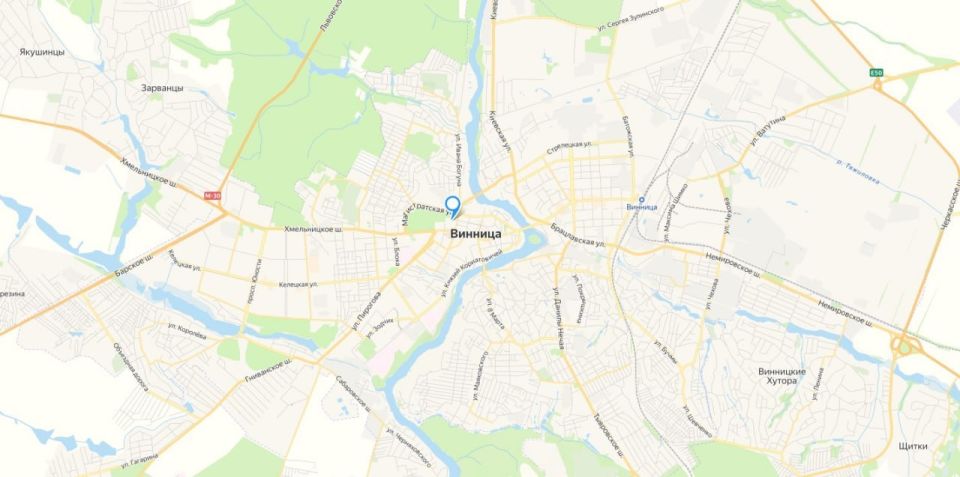 В Виннице ударом Герани поражено логово СБУ, сообщают "Хроники Гераней"