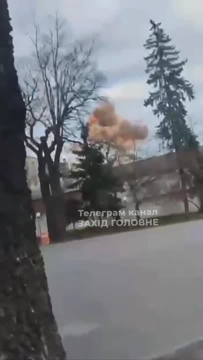 И еще один прилет "Герани", на этот раз по центру Винницы