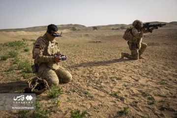 FPV-расчеты у персов есть. Вот кадры февраля 2025 и конца того же года с учений «Саханд-Антитеррор»