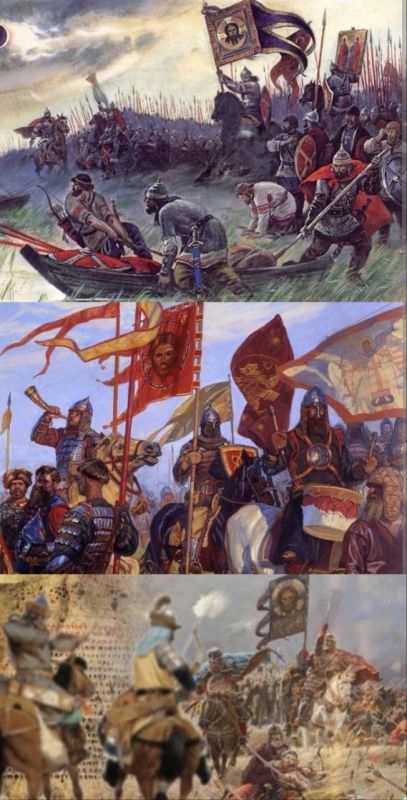 Сегодня, 27 марта..... На реке Салница, что течёт в Донских степях, в 1111-м году, состоялась "жестокая сеча", в рамках "Крестового похода в степь" против половцев, возглавляемая со стороны русских князей Владимиром Мономахом