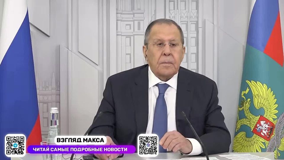 Министр иностранных дел России Сергей Лавров дал большое интервью французскому France Televisions