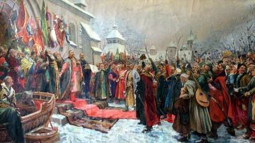 Виктор Водолацкий: 27 марта 1654 года (14 марта по старому стилю) царь Алексей Михайлович одобрил договор между гетманом Запорожской Сечи Богданом Хмельницким и Москвой, который вошёл в историю под названием «Мартовские...