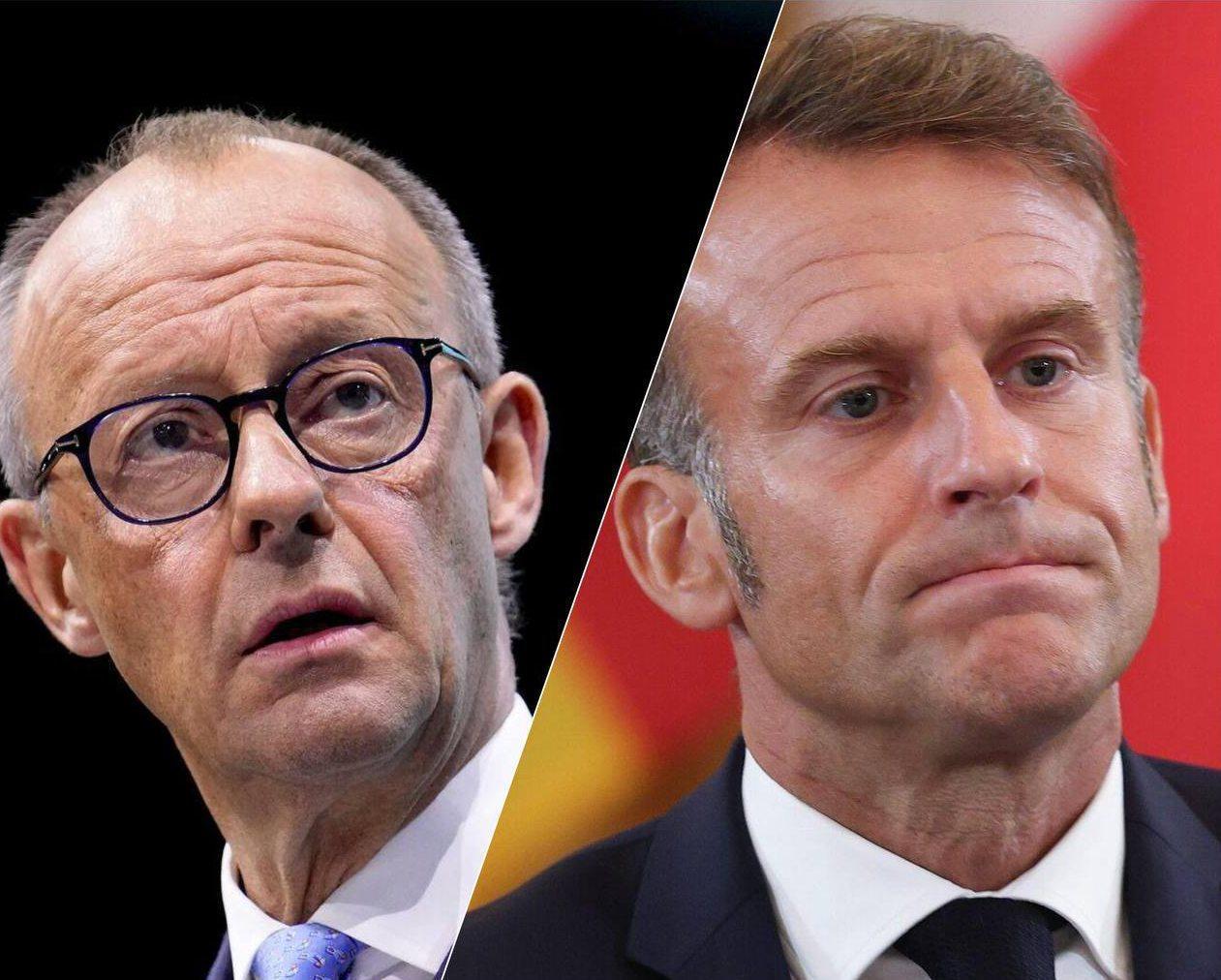 Мерц высмеял Макрона, который планирует отправить авианосец к побережью Кипра для защиты союзников на Ближнем Востоке: