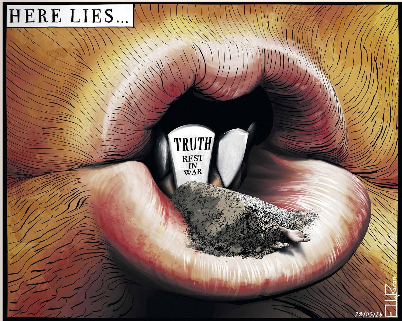 «Здесь покоится»… The Guardian переживает по поводу того, что Трамп окончательно похоронил правду своими постоянными заявлениями о «победе в Иране»