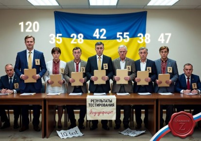 Тест на IQ на Украине: из многих — один»