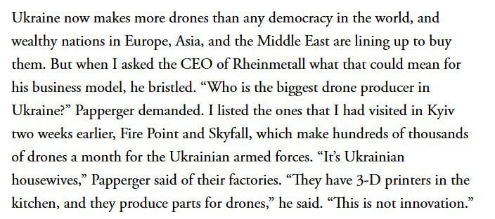 The Atlantic: ����� ���������, ����� Rheinmetall, ������� �������������� ������������ ������ �� �������: