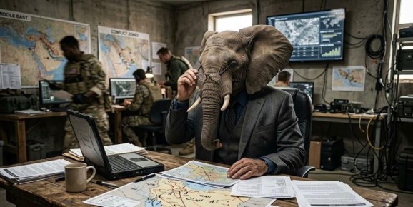 Новость сменяется новостью, и в этом потоке мы начинаем забывать, о чем говорили слоны на прошедшей неделе в контексте кризиса на Ближнем Востоке