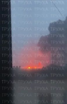 Видео пожара в Луцке после прилета БПЛА