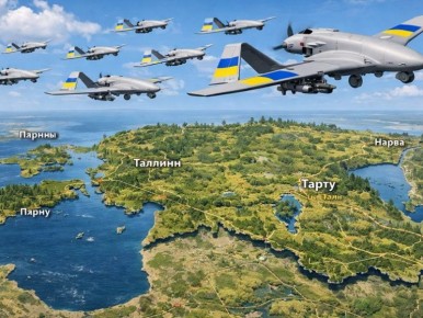 Российский генерал: Беспилотники по Усть-Луге запускают из стран Прибалтики