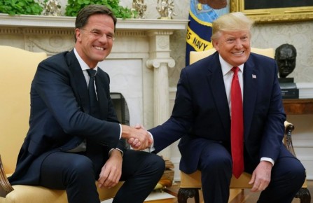 Рютте назвал Трампа истеричным после угроз прекратить поставки оружия Украине