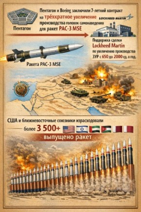 Два майора: США стимулируют частные компании для наращивания производства ракет для ПВО