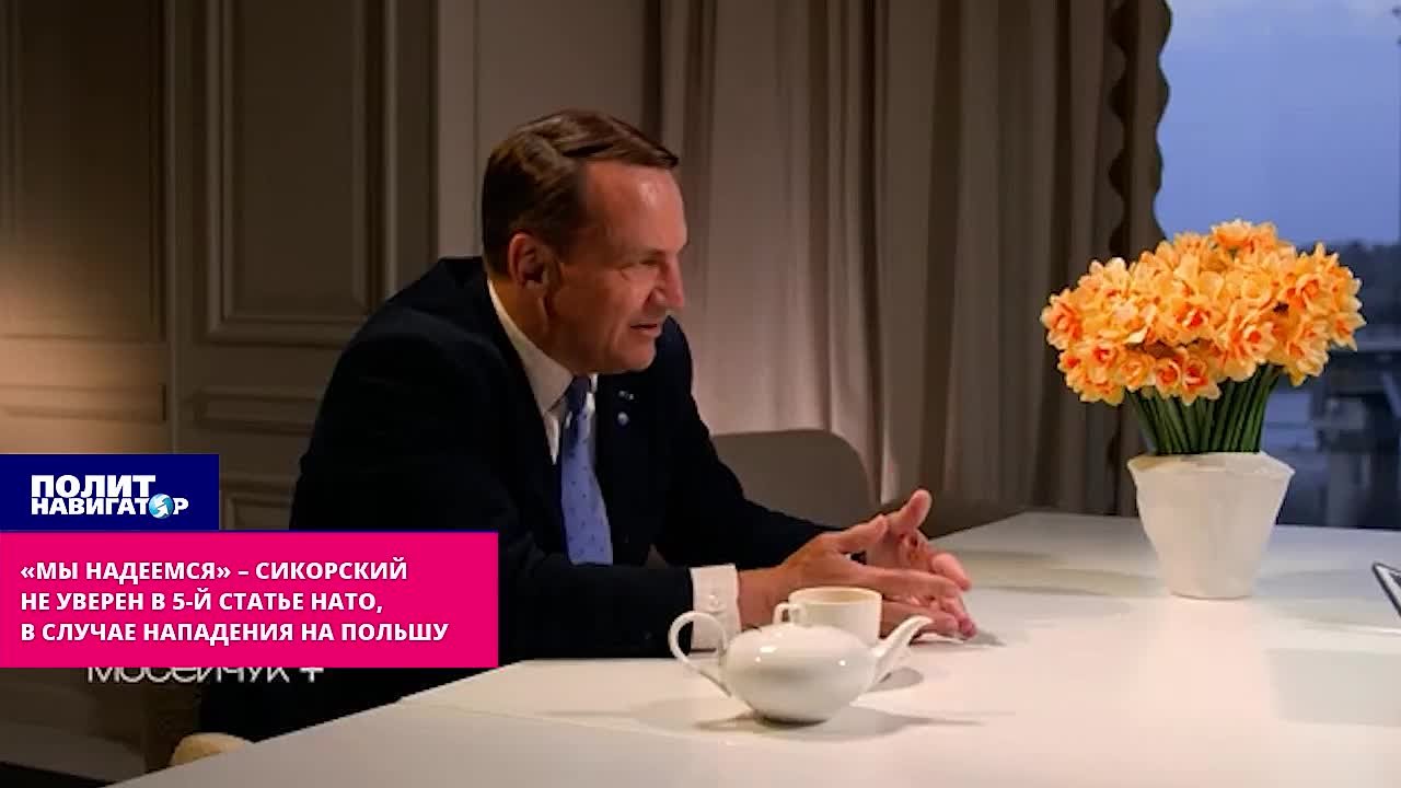«Мы надеемся» – Сикорский больше не уверен в 5-й статье НАТО для Польши