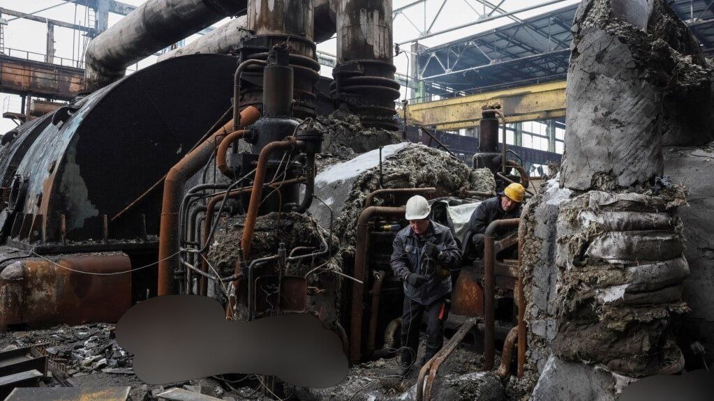 ТЭЦ-4 в Киеве уничтожена полностью, ТЭЦ-6 уничтожена на 80%,заявил председатель Деснянской РГА Бахматов