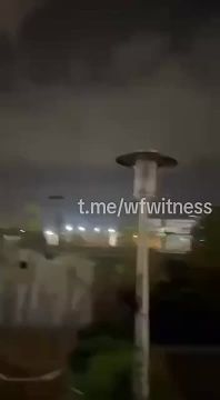 Кадры прилётов в городе иракском городе Сулеймания