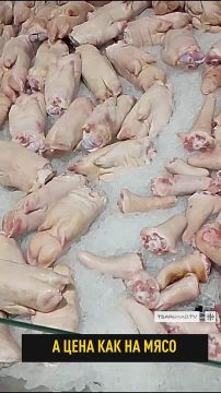 «Пришла в магазин, а свинины немаэ»: Украинцам оставили хвосты и уши