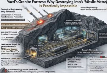 Иран готовился к войне с США, активно создавая подземные города