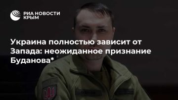 Украина полностью зависит от Запада: неожиданное признание Буданова*